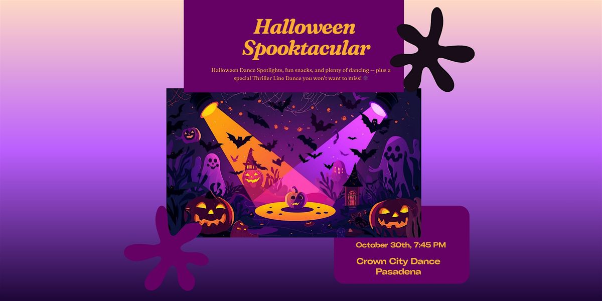 Halloween Spooktacular Spotlights