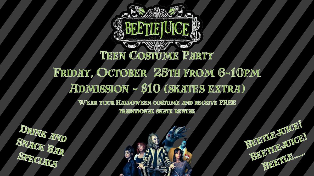 Beetlejuice Costume Party