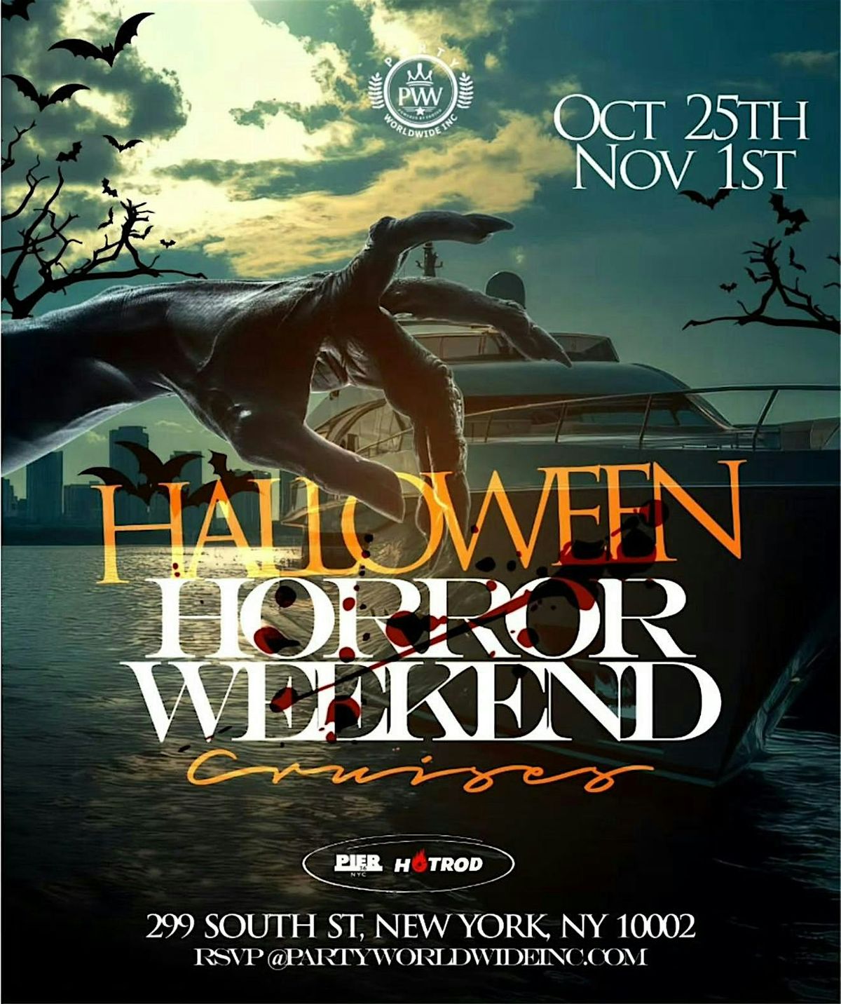 Halloween Night Cruise NYC