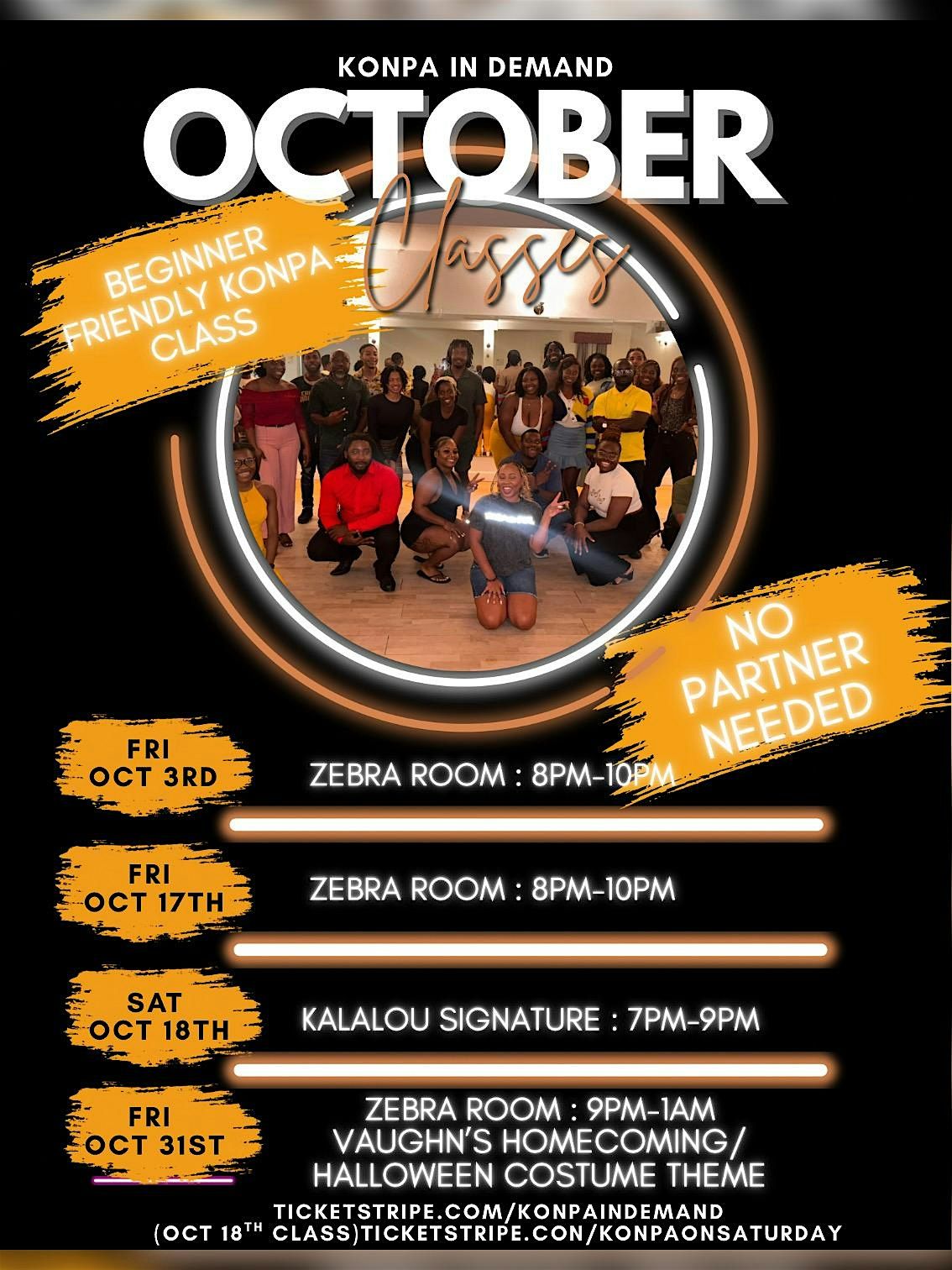 Halloween Konpa Class