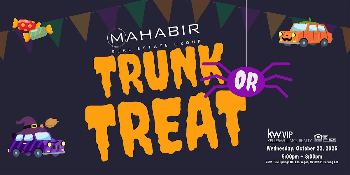Mahabir Real Estate Group 5th Annual Halloween Trunk-Or-Treat