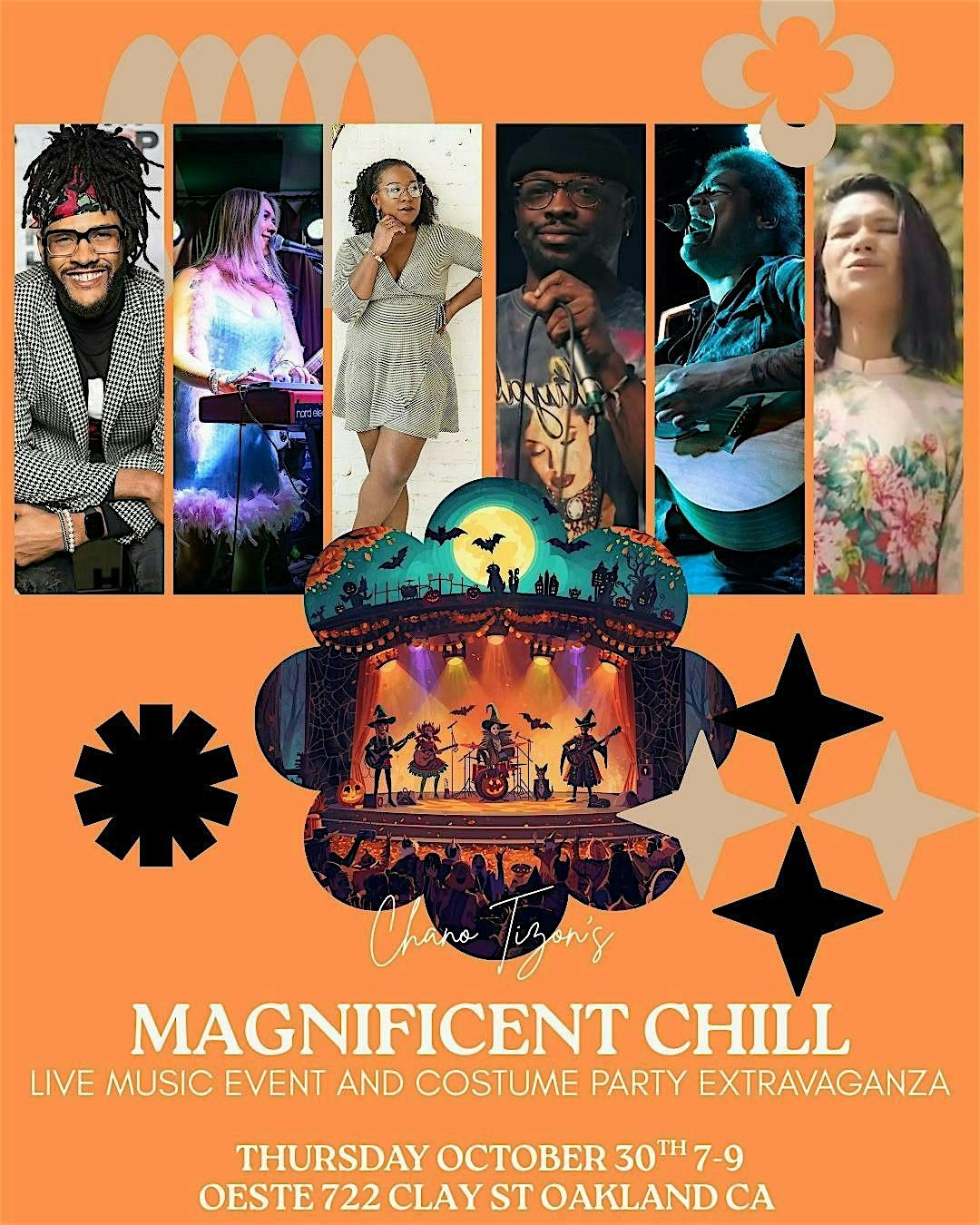 Magnificent Chill LIVE MUSIC EVENT AND COSTUME PARTY EXTRAVAGANZA