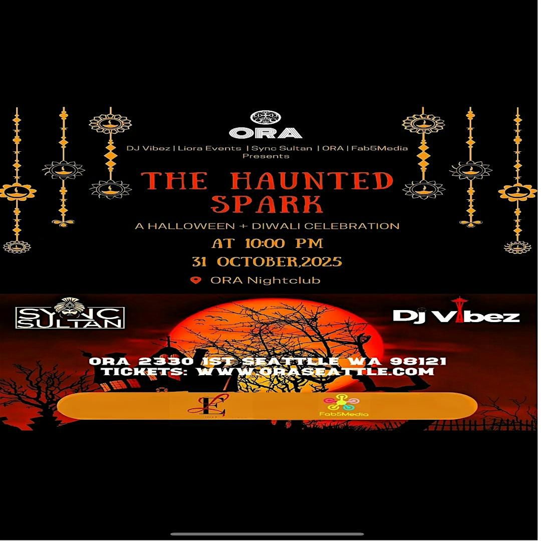 Bollywood Halloween & Diwali Party- The Haunted Spark at Ora