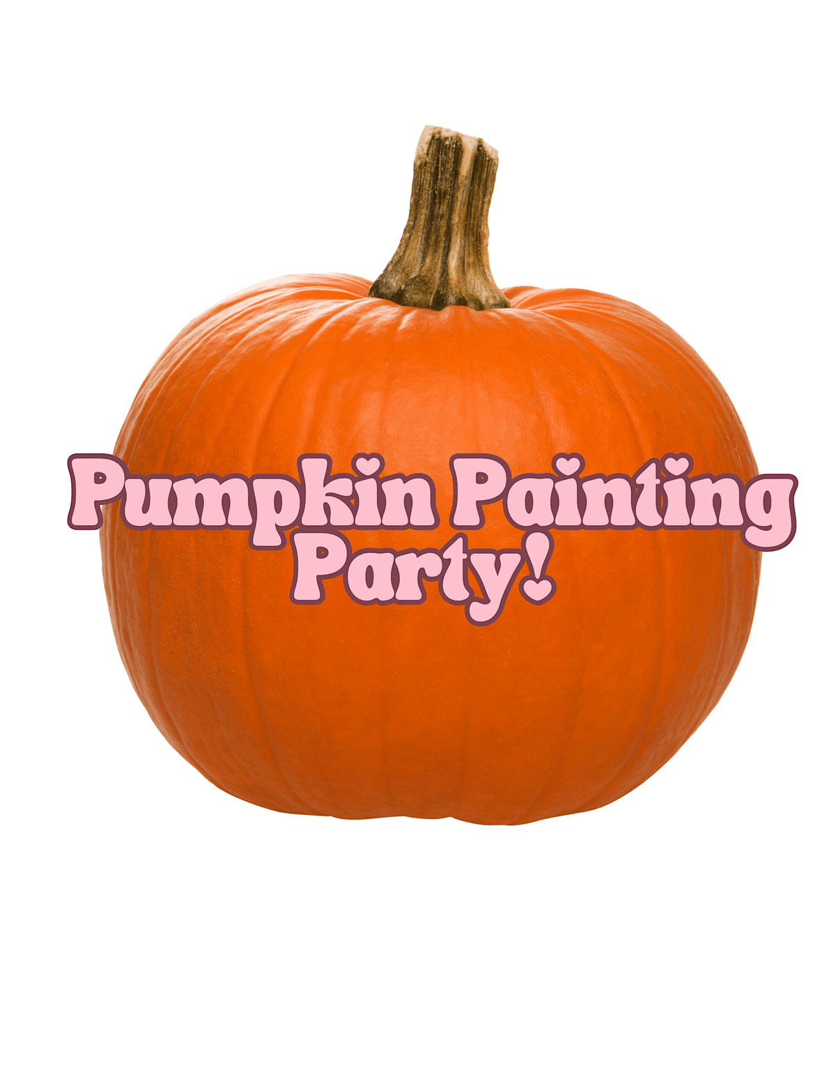 Pumpkin Painting Party