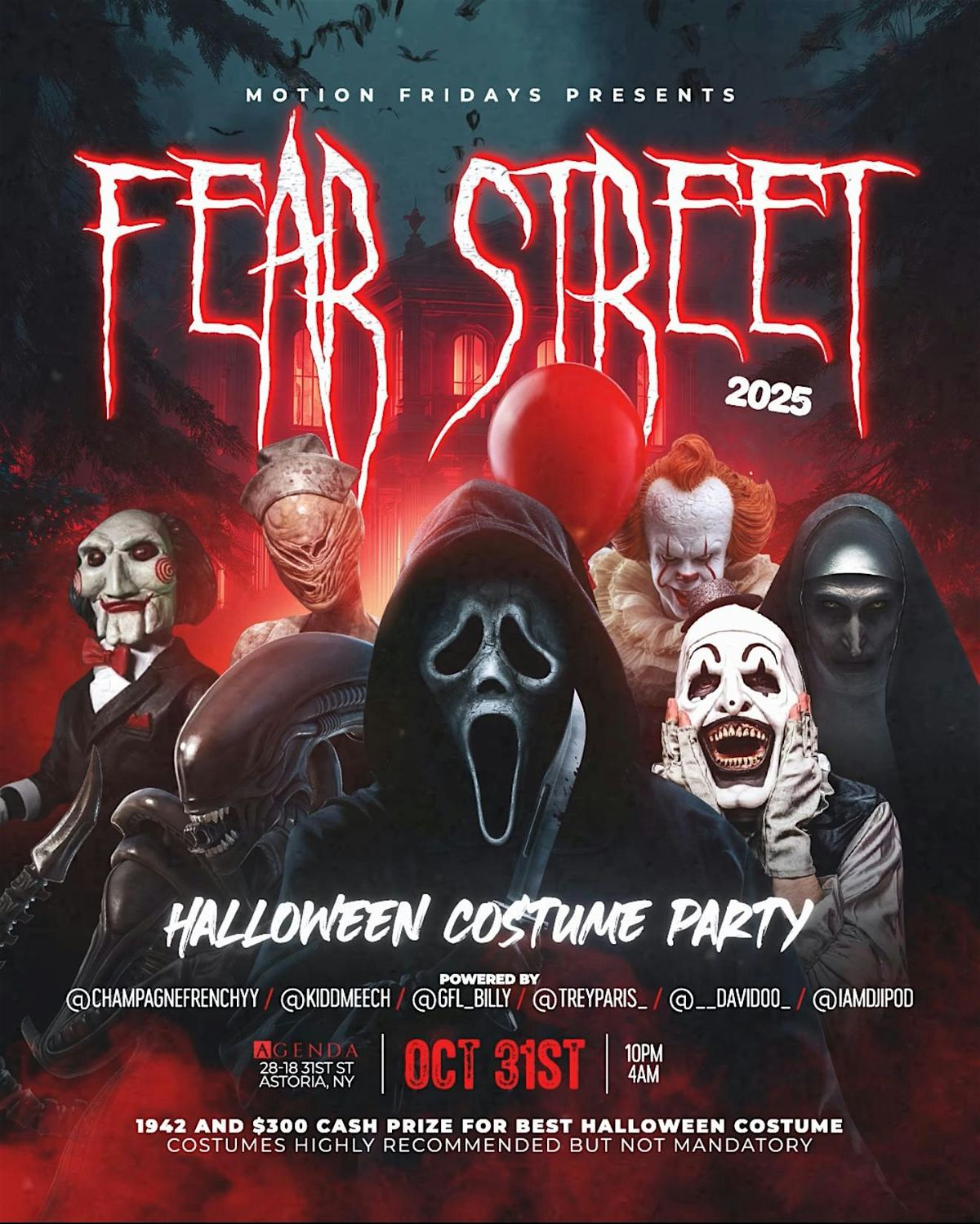 FEAR STREET 2025 HALLOWEEN COSTUME PARTY