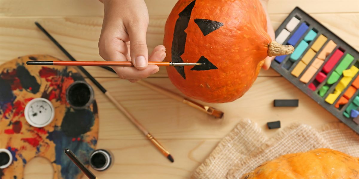 Halloween Pumpkin Painting Party at Rising Tides