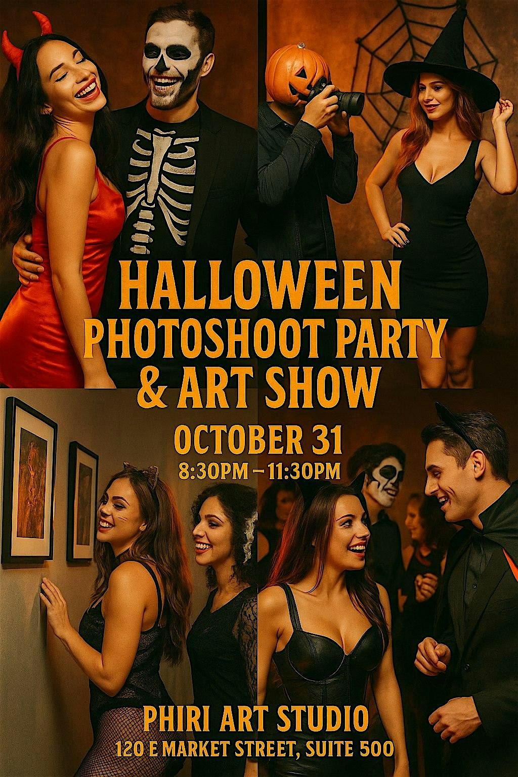 Halloween Party  Photoshoot  & Art Show | AT PHIRI ART