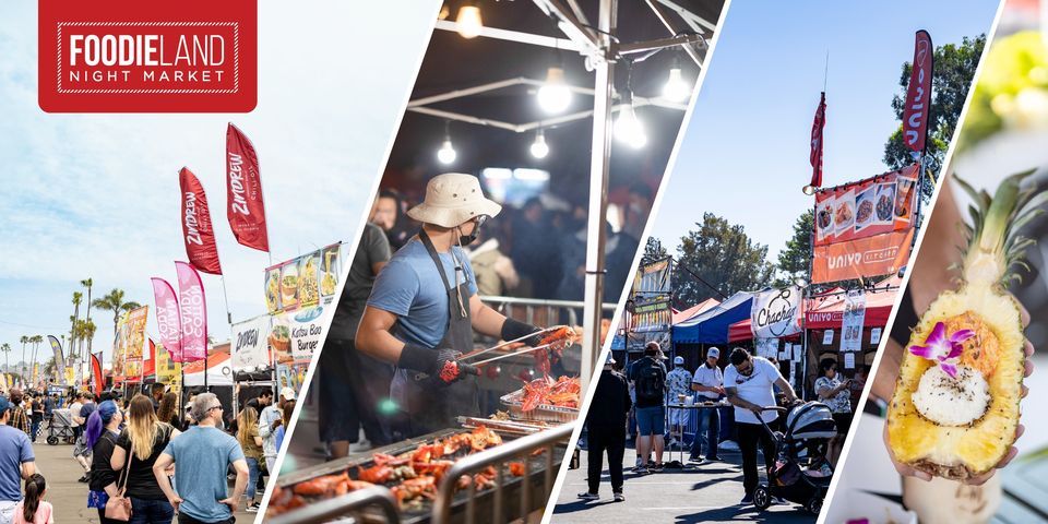 FoodieLand Night Market - San Mateo | May 26-28 | Memorial Day Weekend