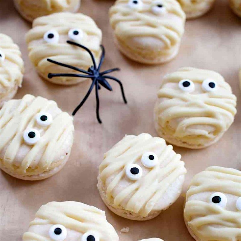 In-person class: Spooky Halloween French Macaron (Charlotte)