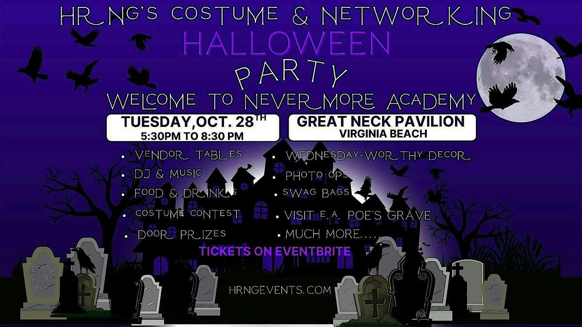 HRNG's  Halloween Party - Welcome to Nevermore