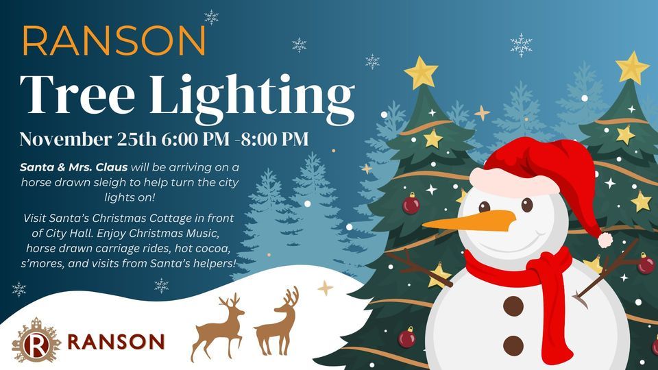 City of Ranson Christmas Tree Lighting Lancaster Cir, Ranson, WV