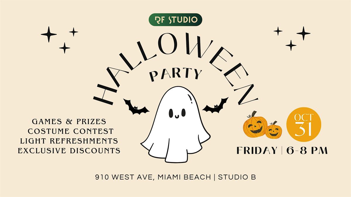 Halloween Party at RF Studios Miami | Treats & Costume Contest
