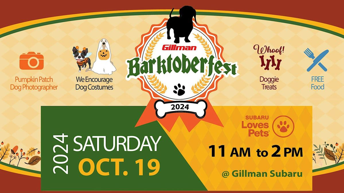 Gillman Subaru Barktoberfest