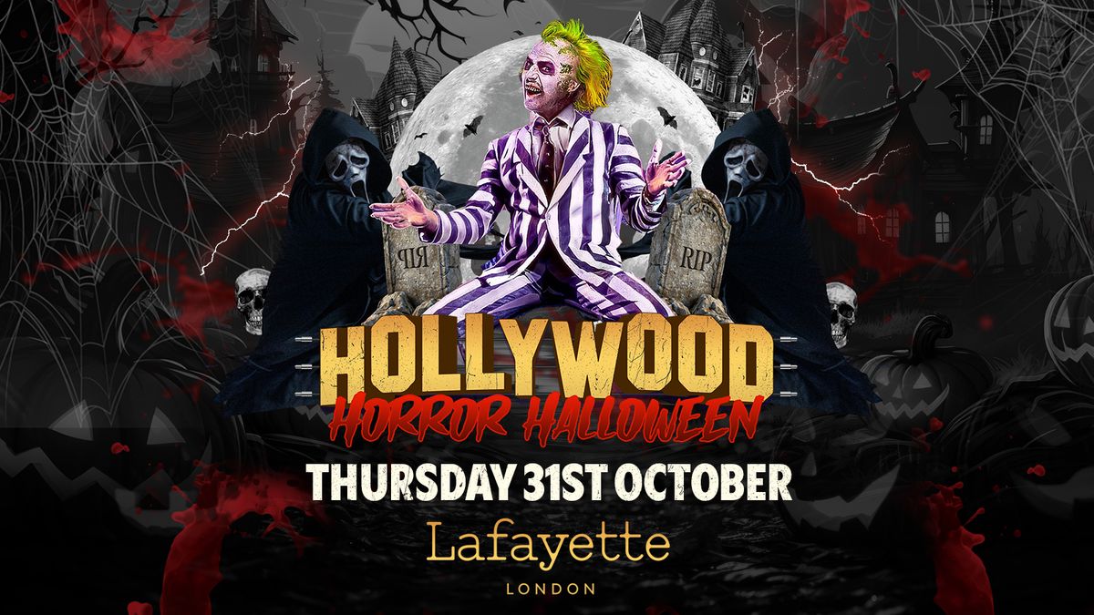 Hollywood Horror Halloween at Lafayette London