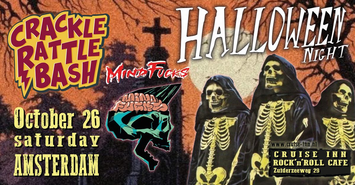 Halloween Night with Crackle Rattle Bash & MindFucks!