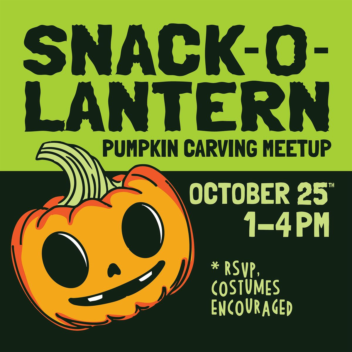 Snack-O-Lantern Pumpkin Carving Meet Up