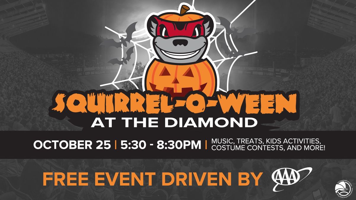 Squirrel-O-Ween at The Diamond - FREE trick-or-treating event! 