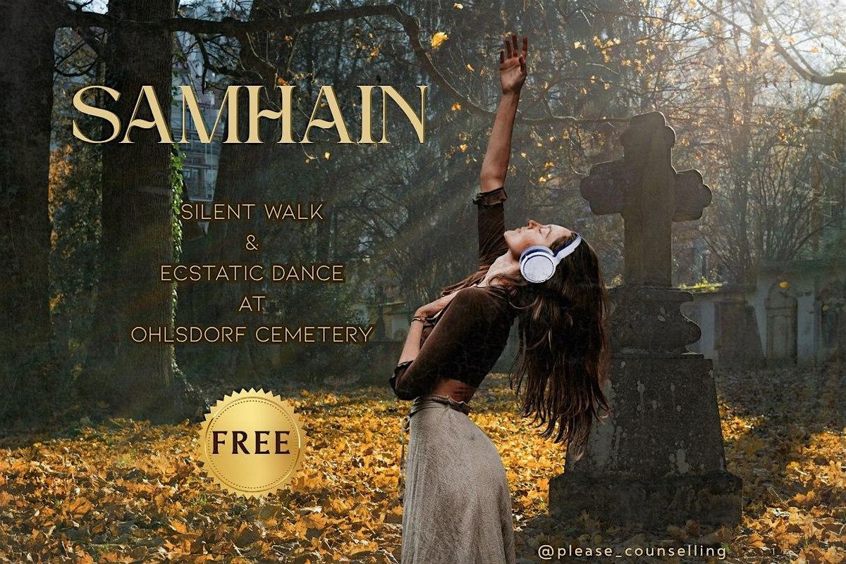 Halloween Silent Walk & Ecstatic Dance with Headsets at the Cemetery