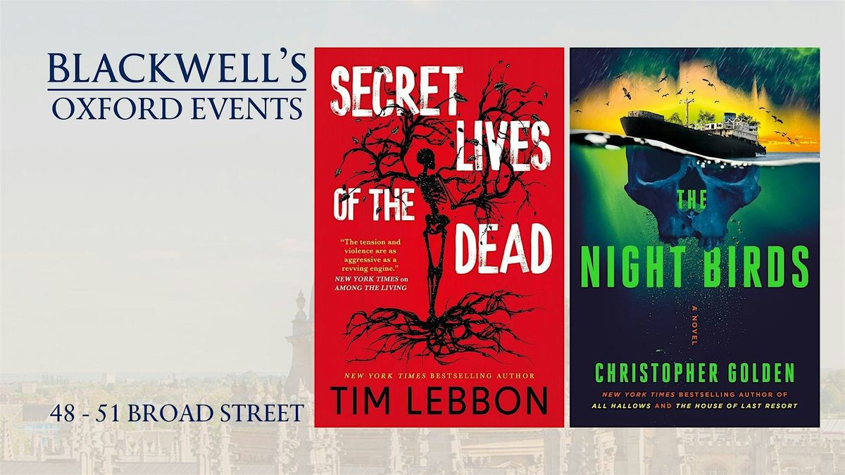 Christopher Golden and Tim Lebbon in conversation