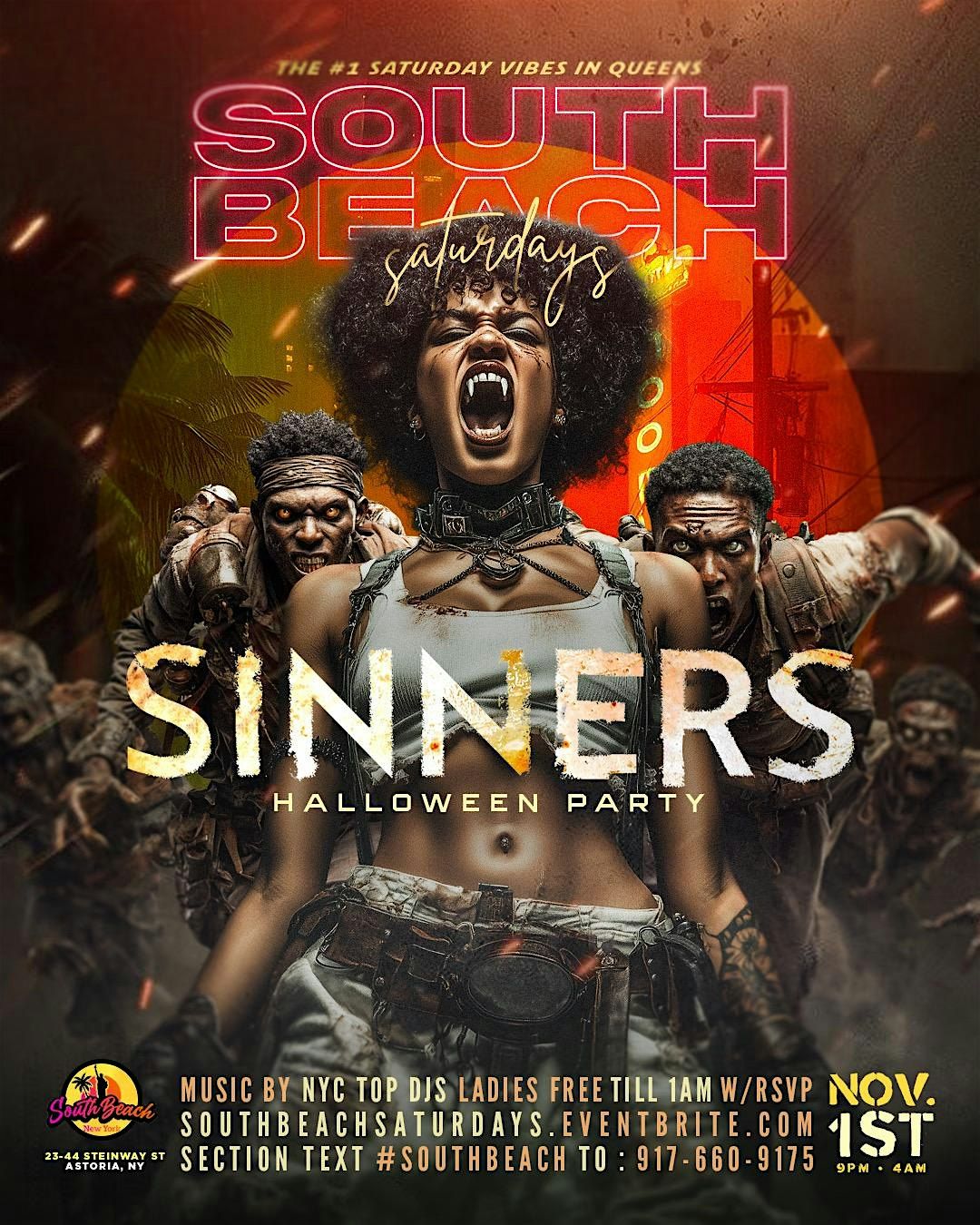 SINNERS HALLOWEEN PARTY