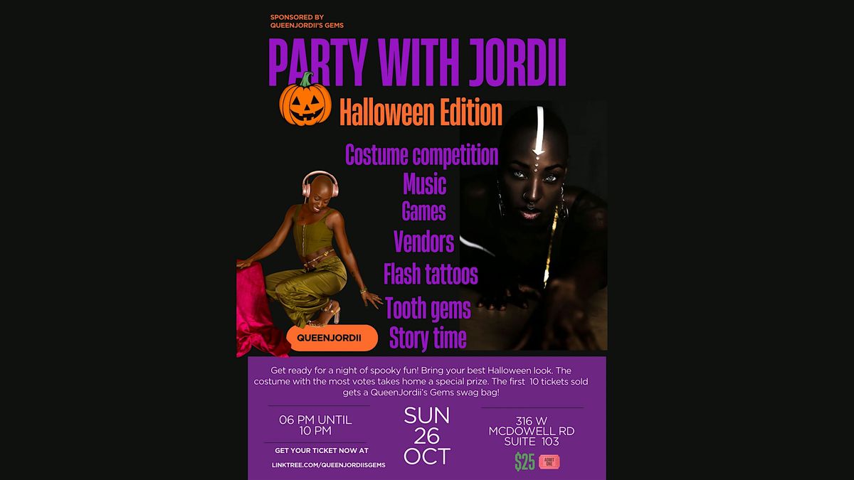 Party with Jordii: Halloween Edition