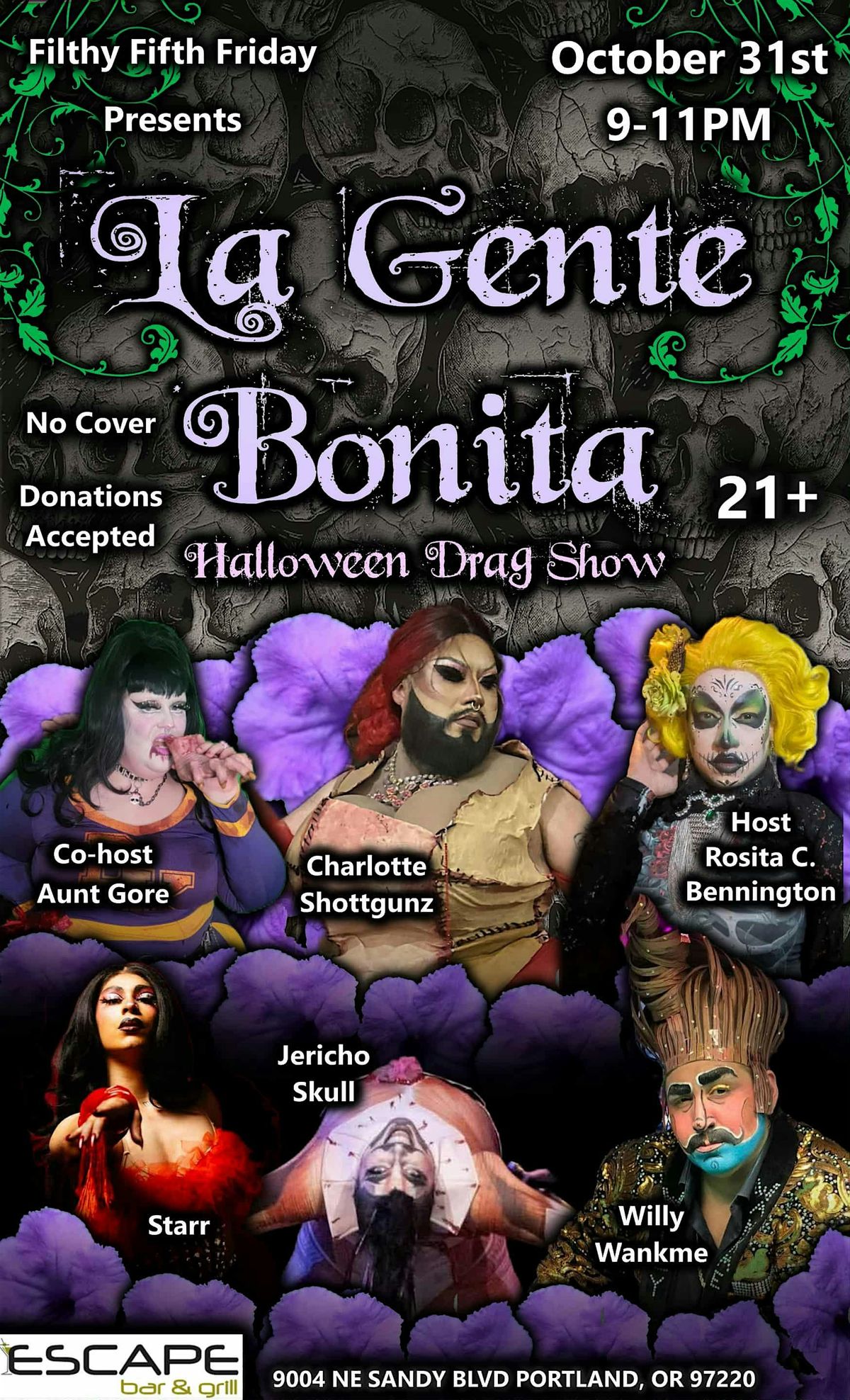 La Gente Bonita Halloween Drag Show