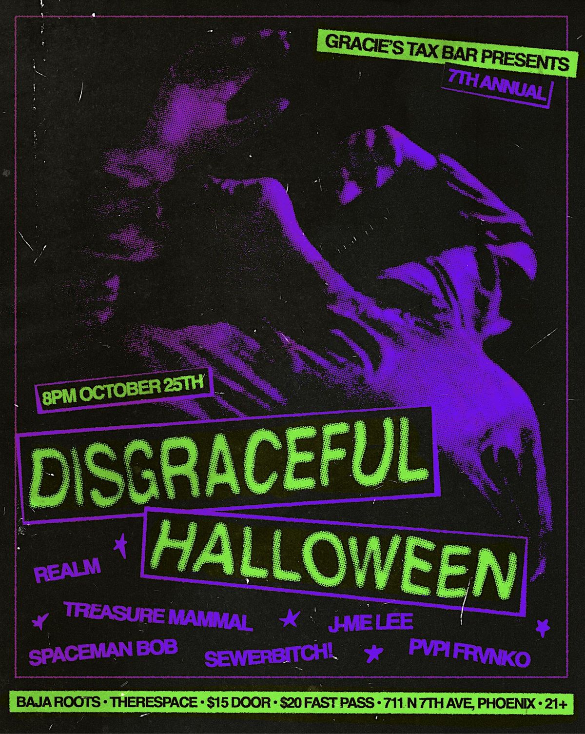 7th Annual Disgraceful Halloween!