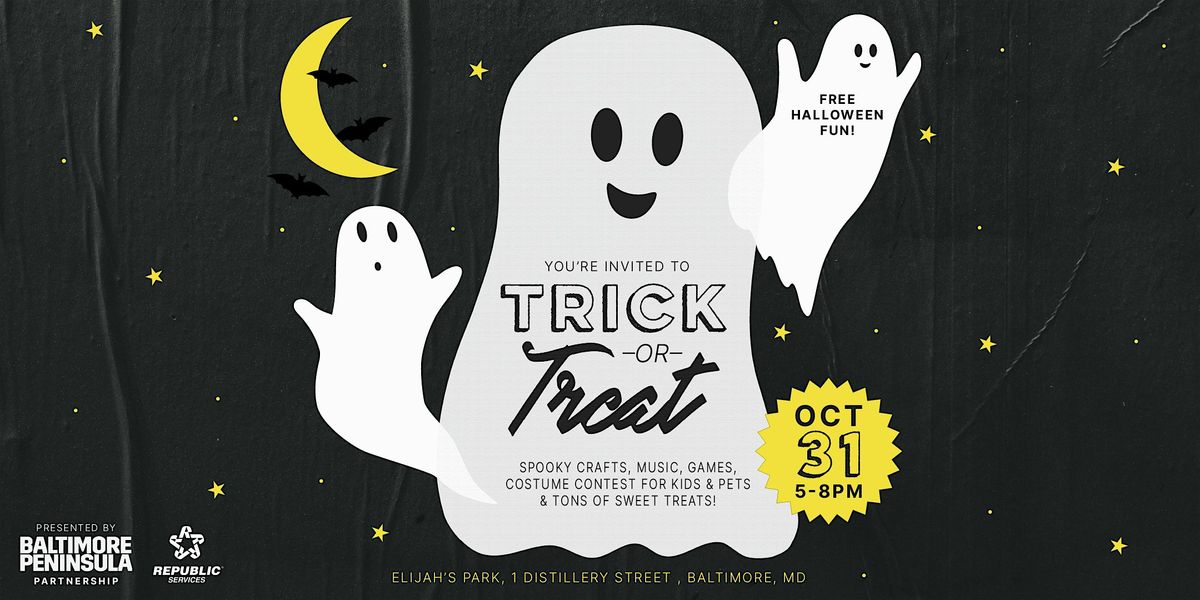 Trick or Treat in Baltimore Peninsula