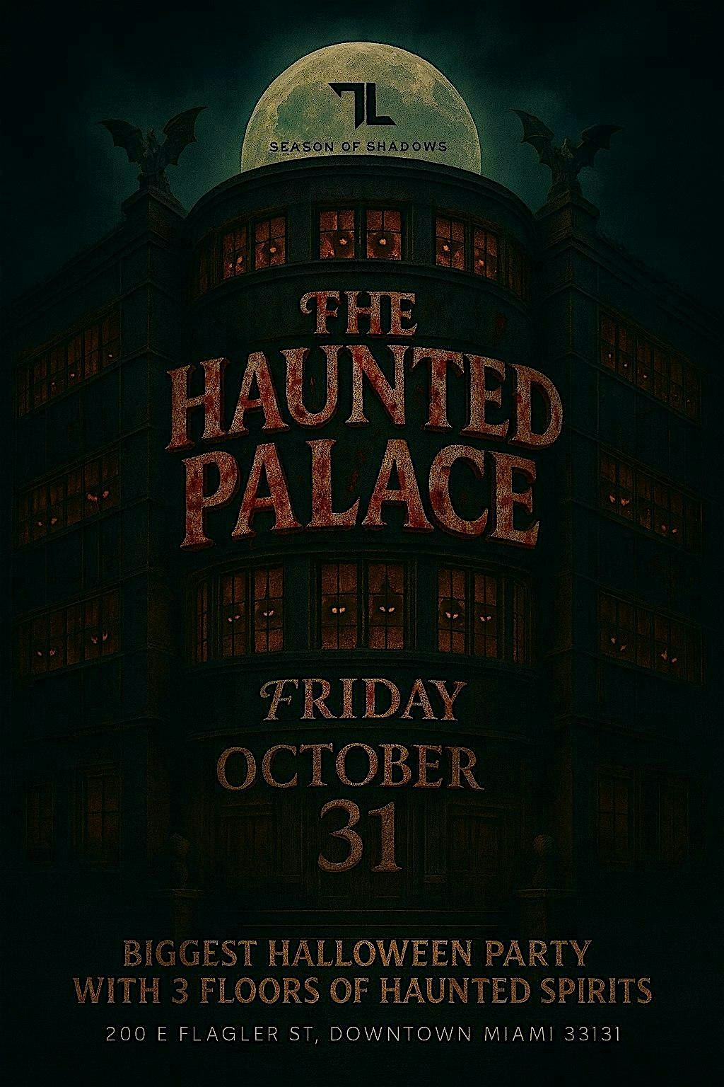 THE HAUNTED PALACE at Julia & Henry's