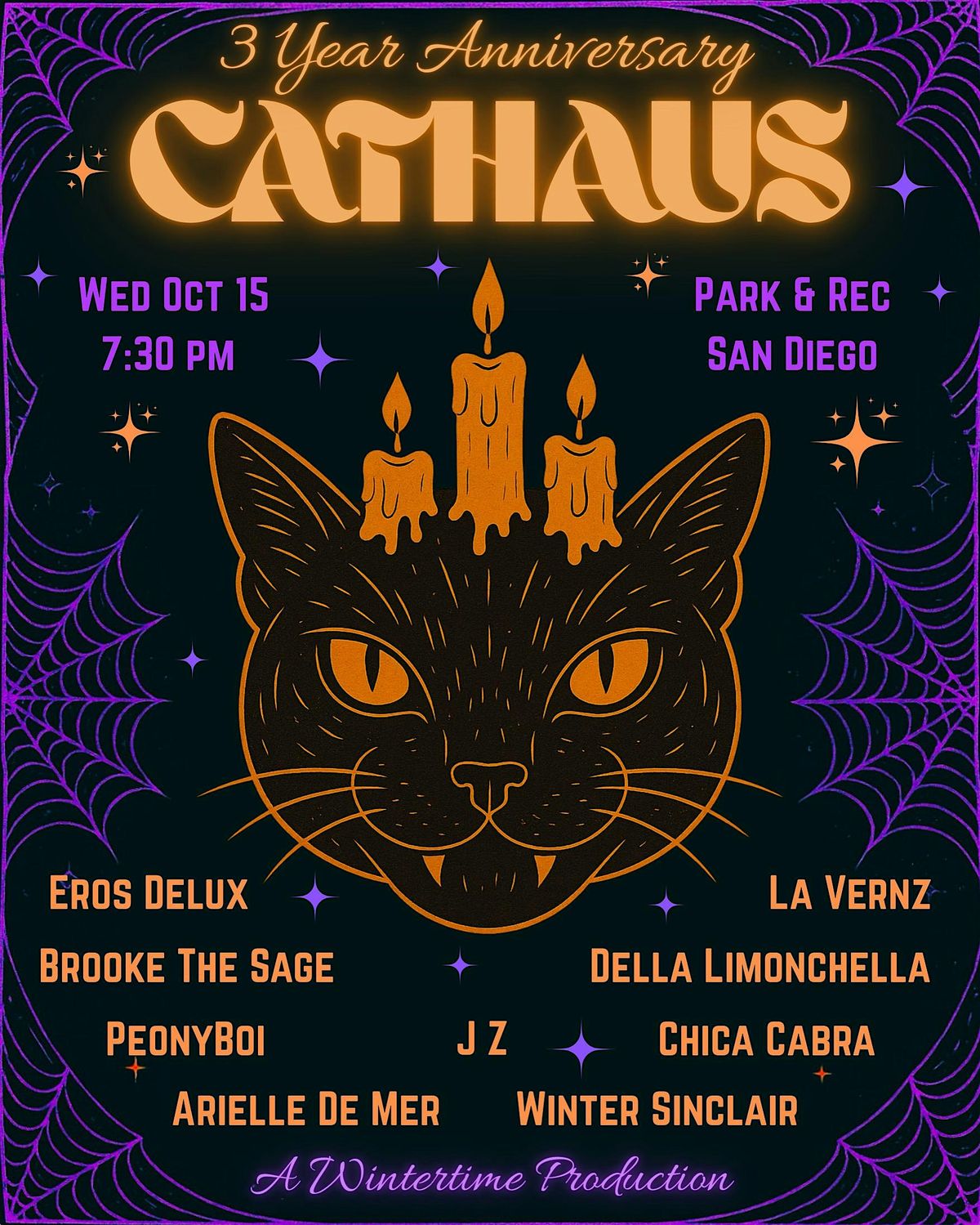 CatHaus Revue Halloween Burlesque and Pole Show