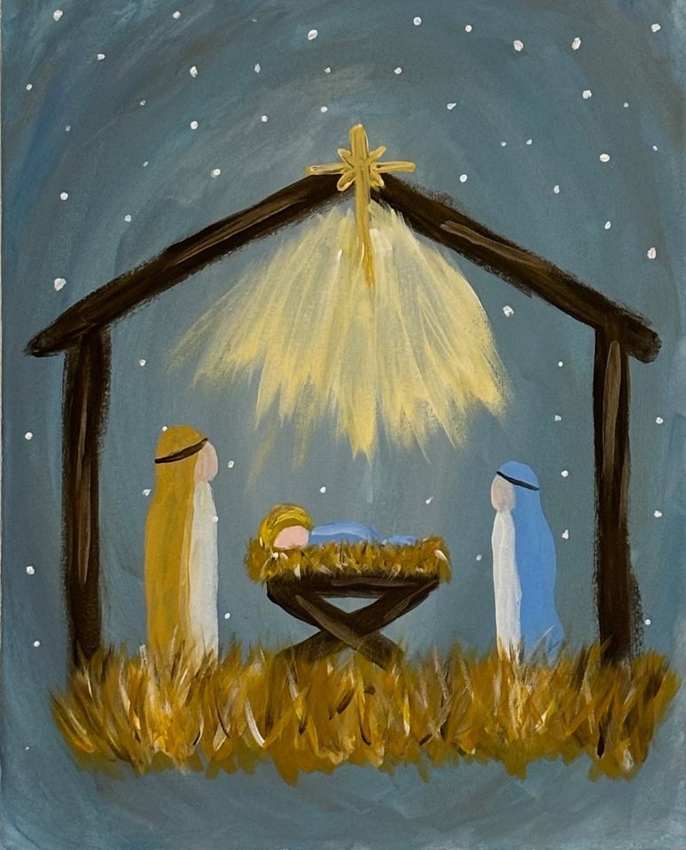 Away in a Manger The Paint Post, Sheridan, WY December 22, 2023