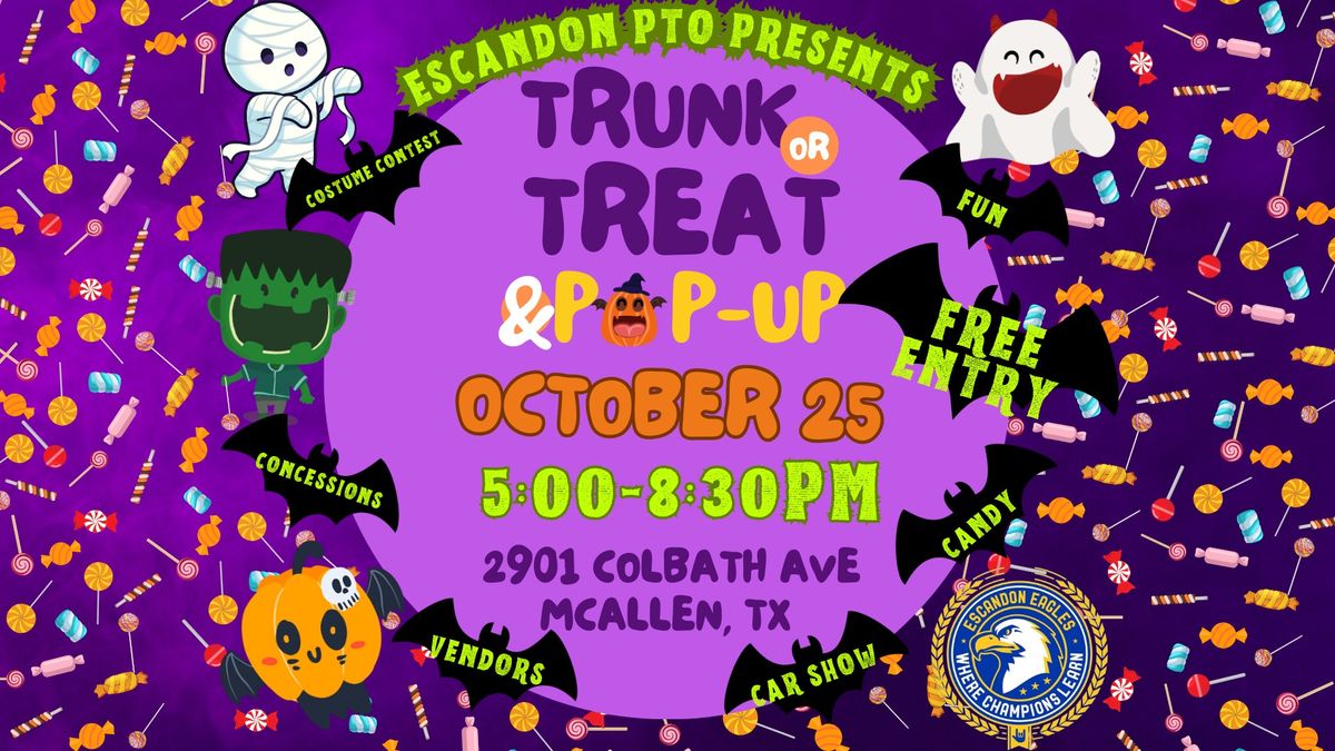 Escandon Trunk-or-Treat 