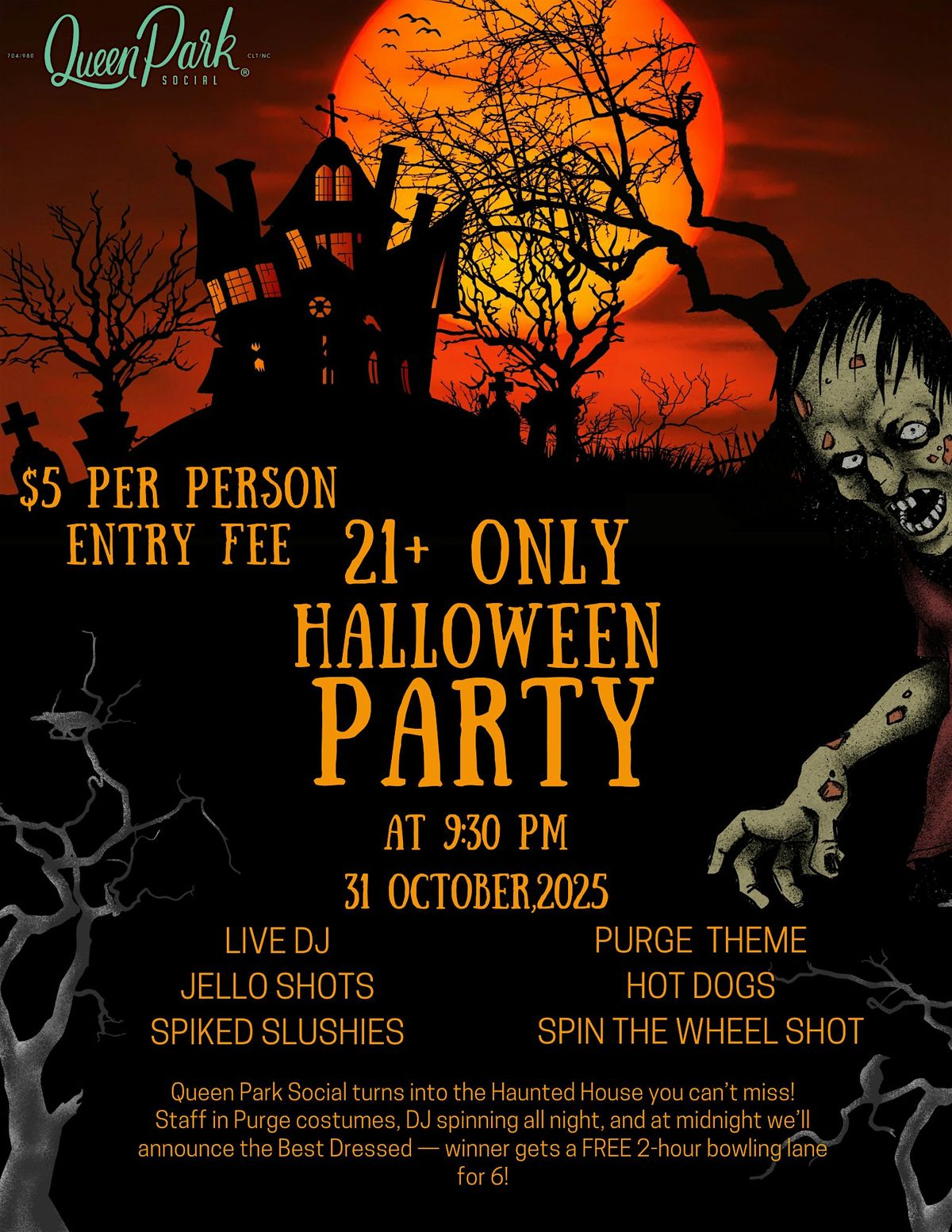 21 Plus Halloween Party