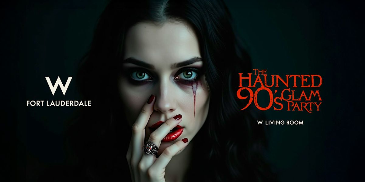 The Haunted 90's Glam Halloween Party