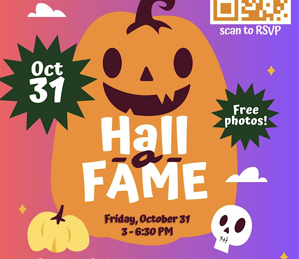 'Hall-o-FAME' Halloween Event
