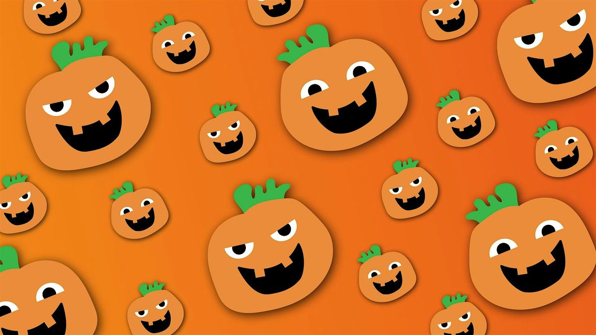 Halloween pumpkin trail