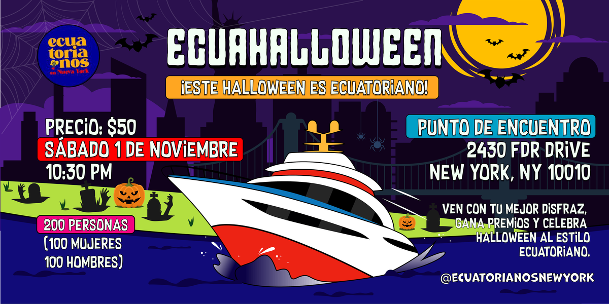 ECUAHALLOWEEN BOAT PARTY