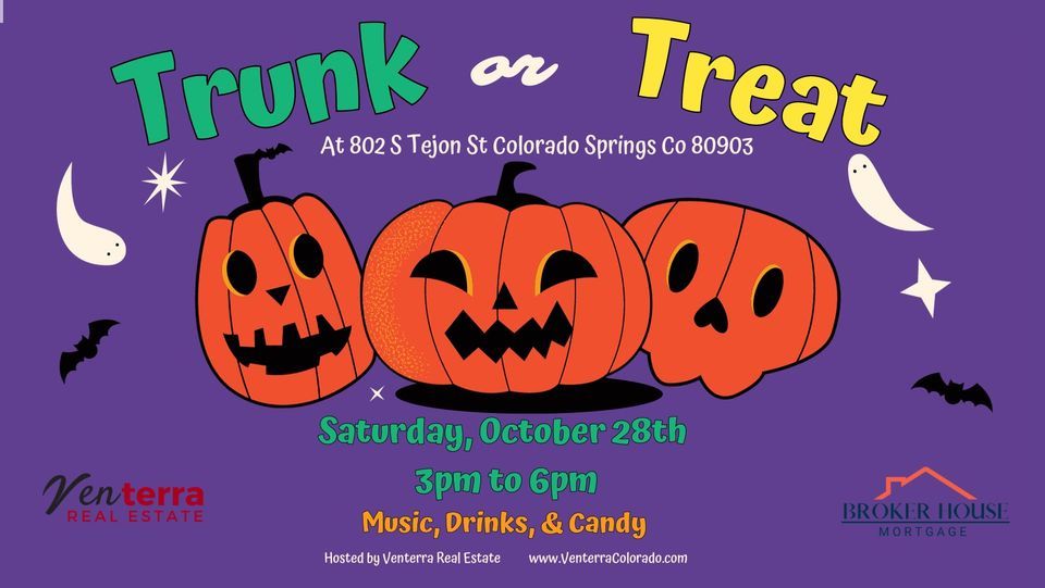 TRUNK OR TREAT presented by Broker House Mortgage and Venterra Real