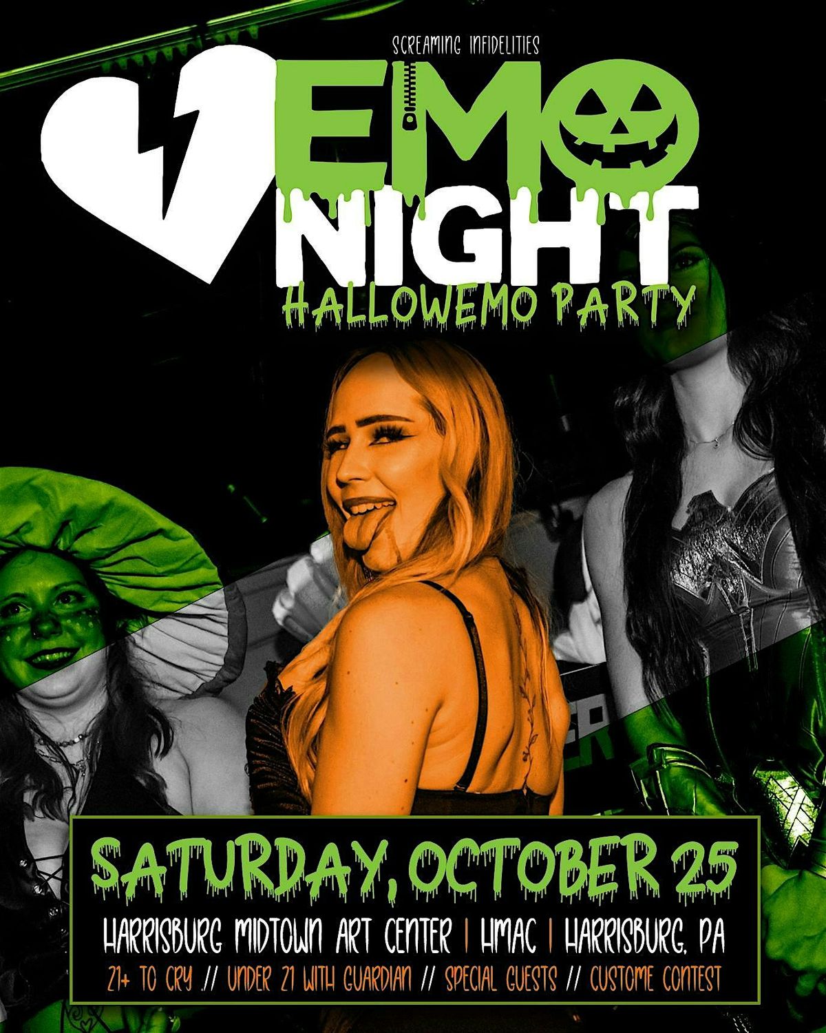 Emo Night at  HMAC -  3rd Annual Halloween Party