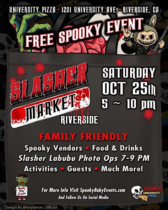 Slasher Market Riverside 10\/25