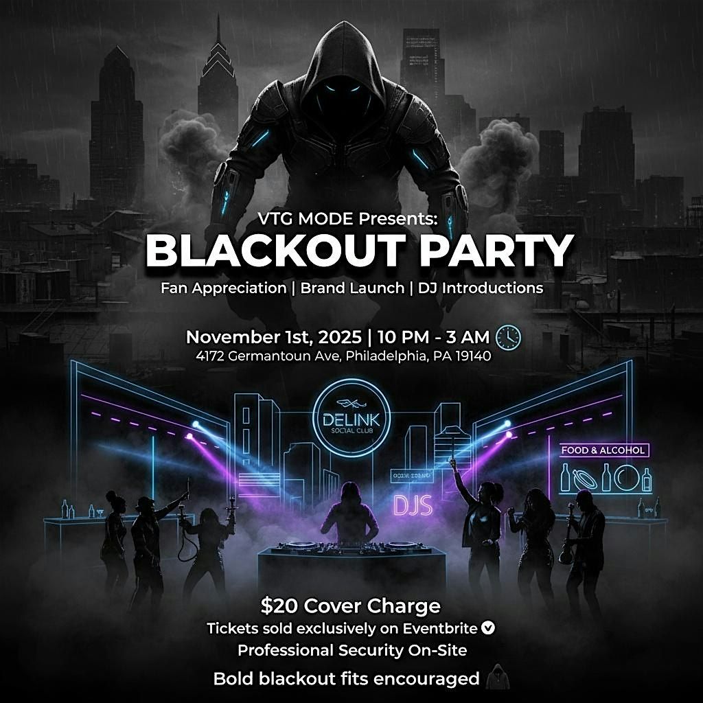 VTG MODE Presents: BLACKOUT PARTY