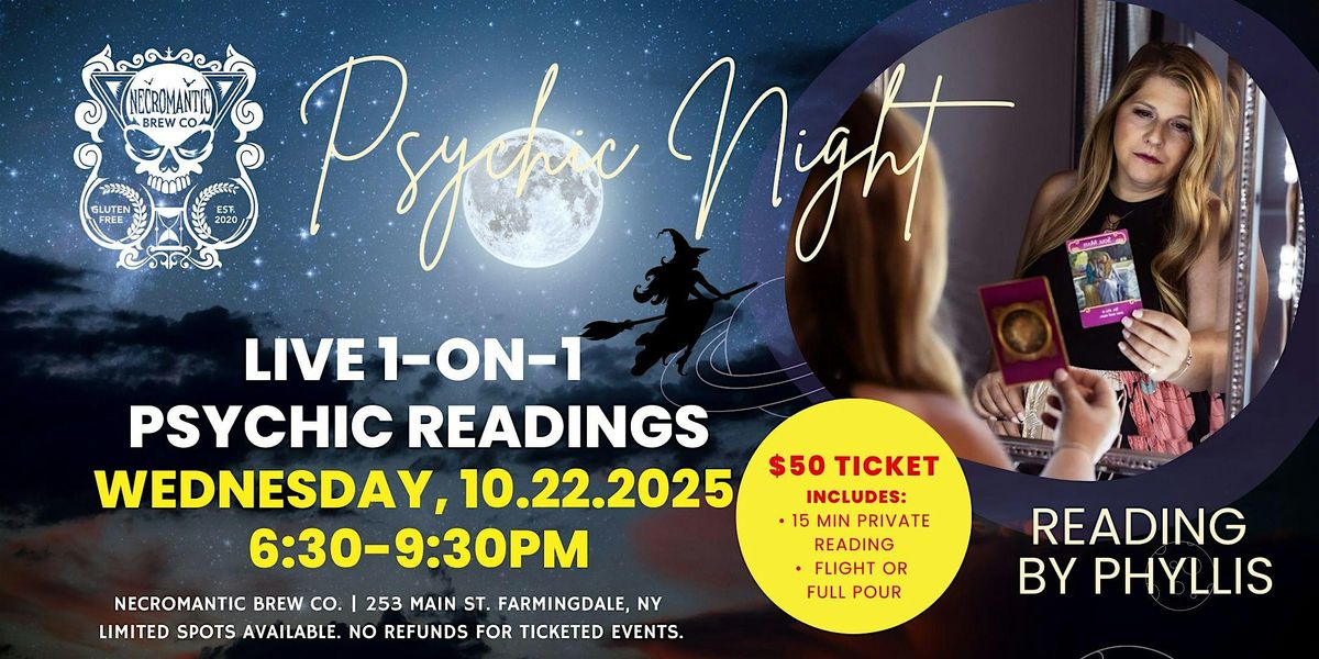 October Psychic Night - Farmingdale ,NY