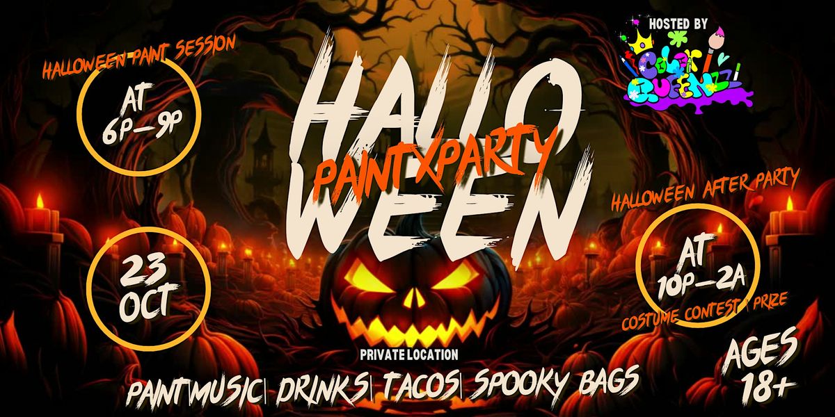 Halloween Paint x Party