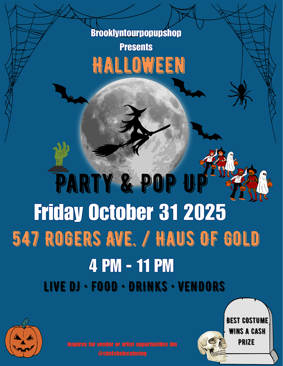 Halloween Party & Pop Up