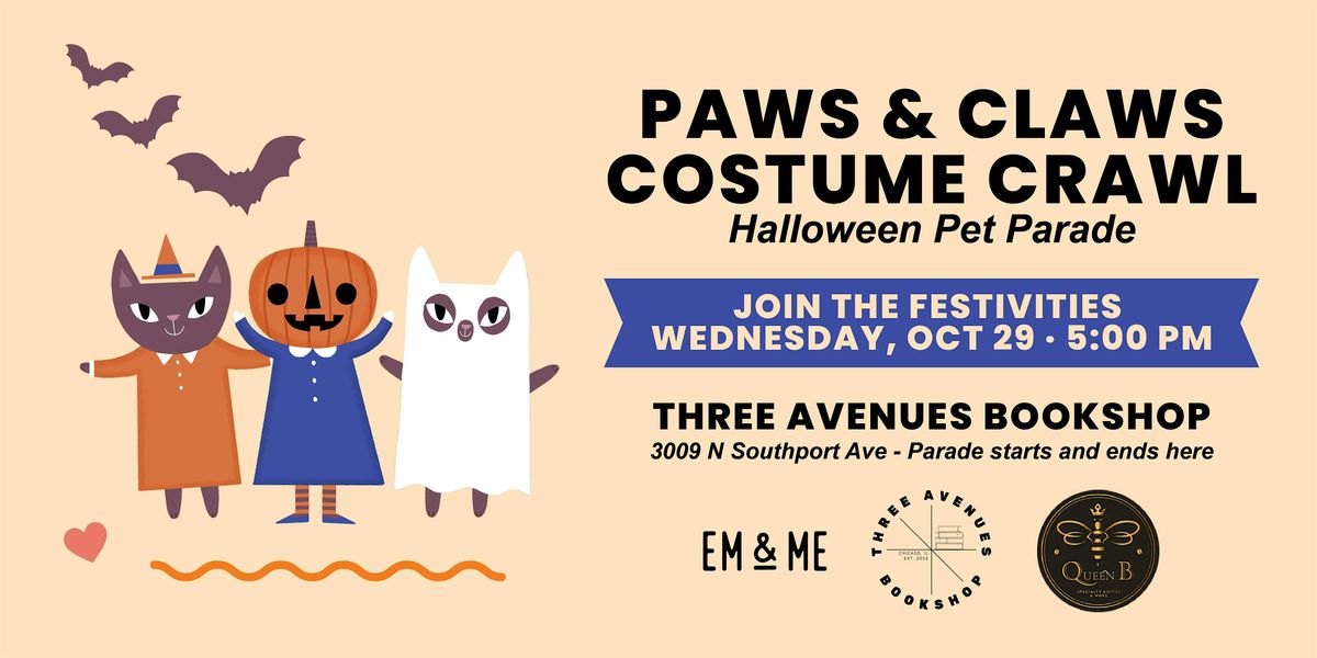 Paws & Claws Costume Crawl: Halloween Pet Parade