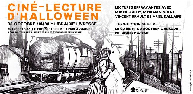 Cin\u00e9-lecture d'Halloween avec Maude Jarry, Myriam Vincent et plus !