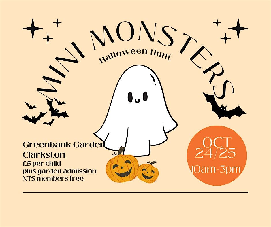 Mini Monsters Halloween Hunt