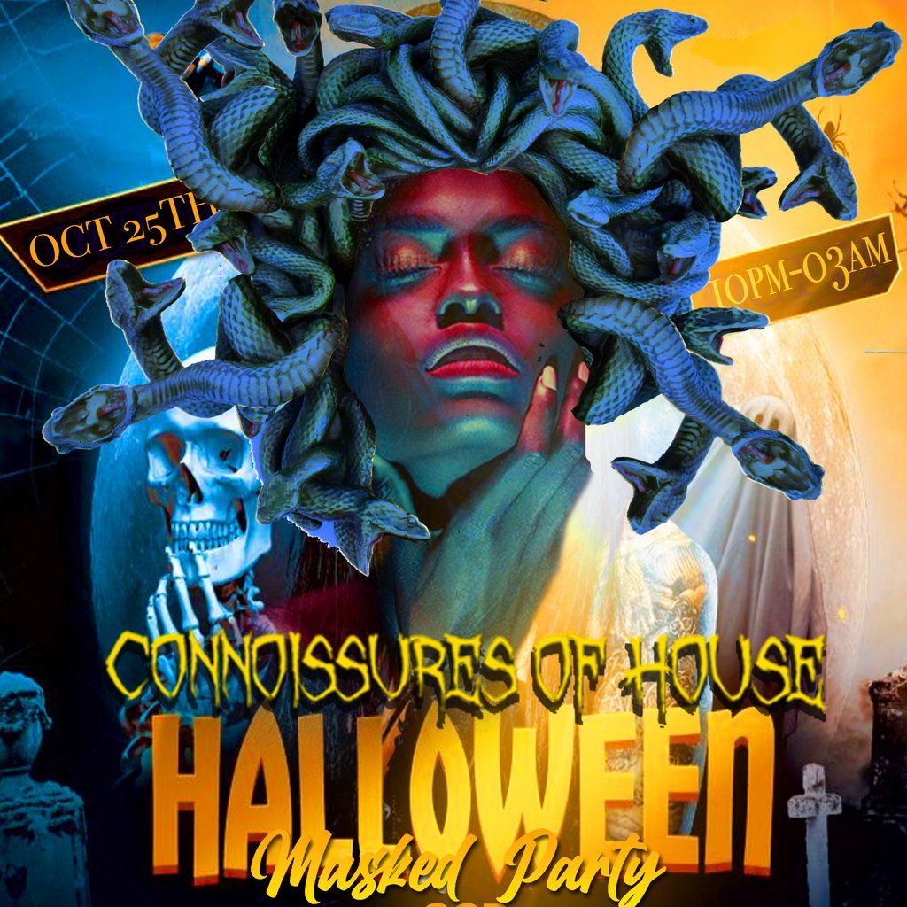 Connoisseurs Of House Halloween Masked Party