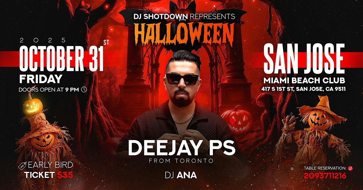 Haunted Heat: Persian Halloween Party with DJ PS