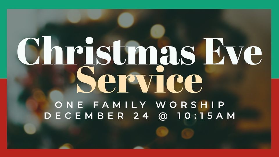 Christmas Eve Service | Ridgecrest Baptist Church, Dothan, AL ...